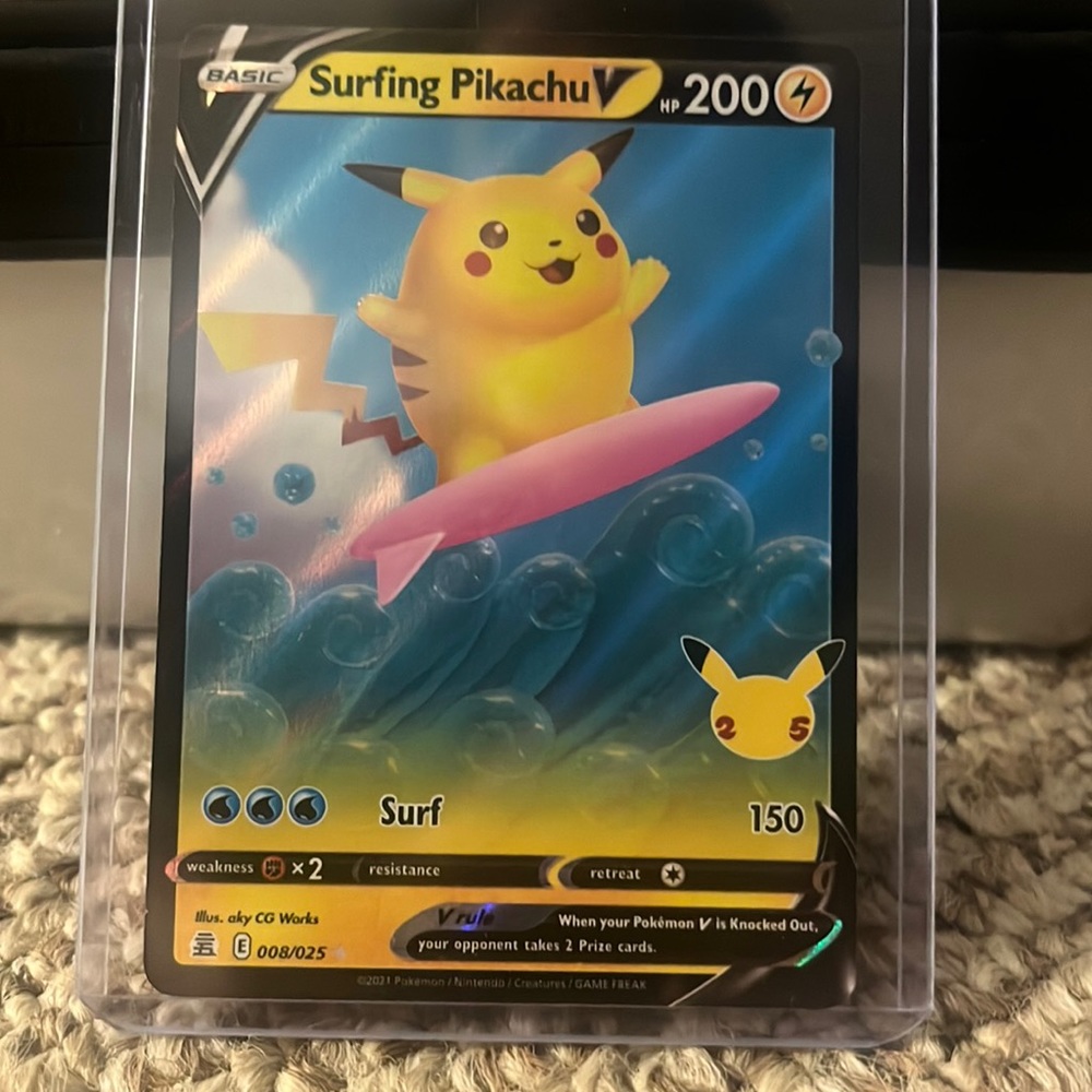 Pokémon Card. 
I look at offers and bundle and save.